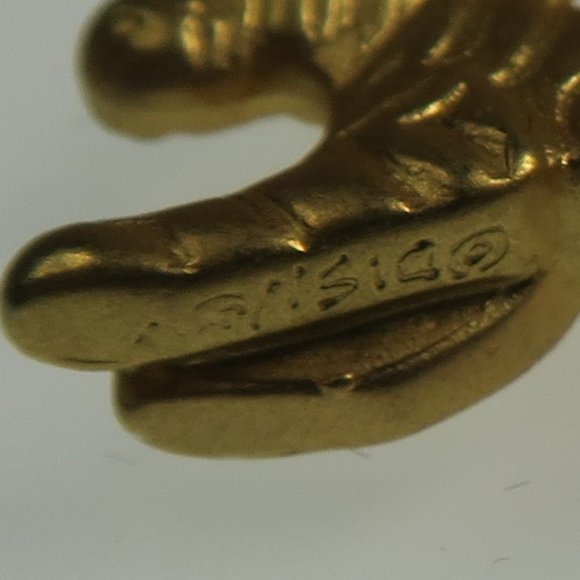 14Kt Gold Plated Bouncin' "Tigger" Earrings - Disney - Picture 4 of 4